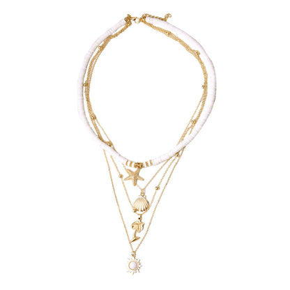 Retro Beach Necklace