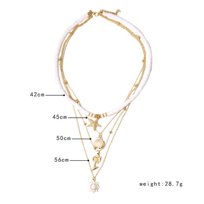 Retro Beach Necklace