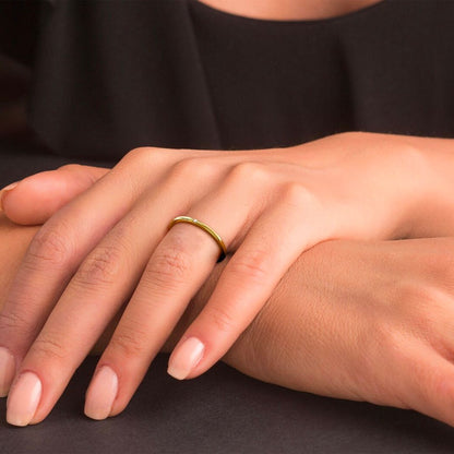 Sage Ring in Gold