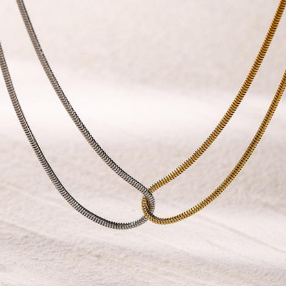 Talia Double Tone Necklace