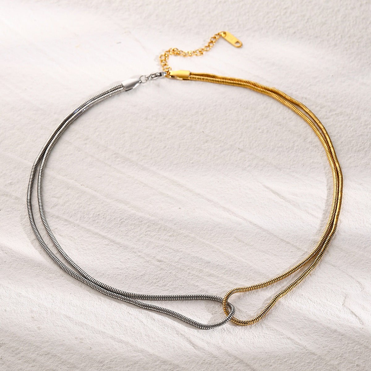 Talia Double Tone Necklace