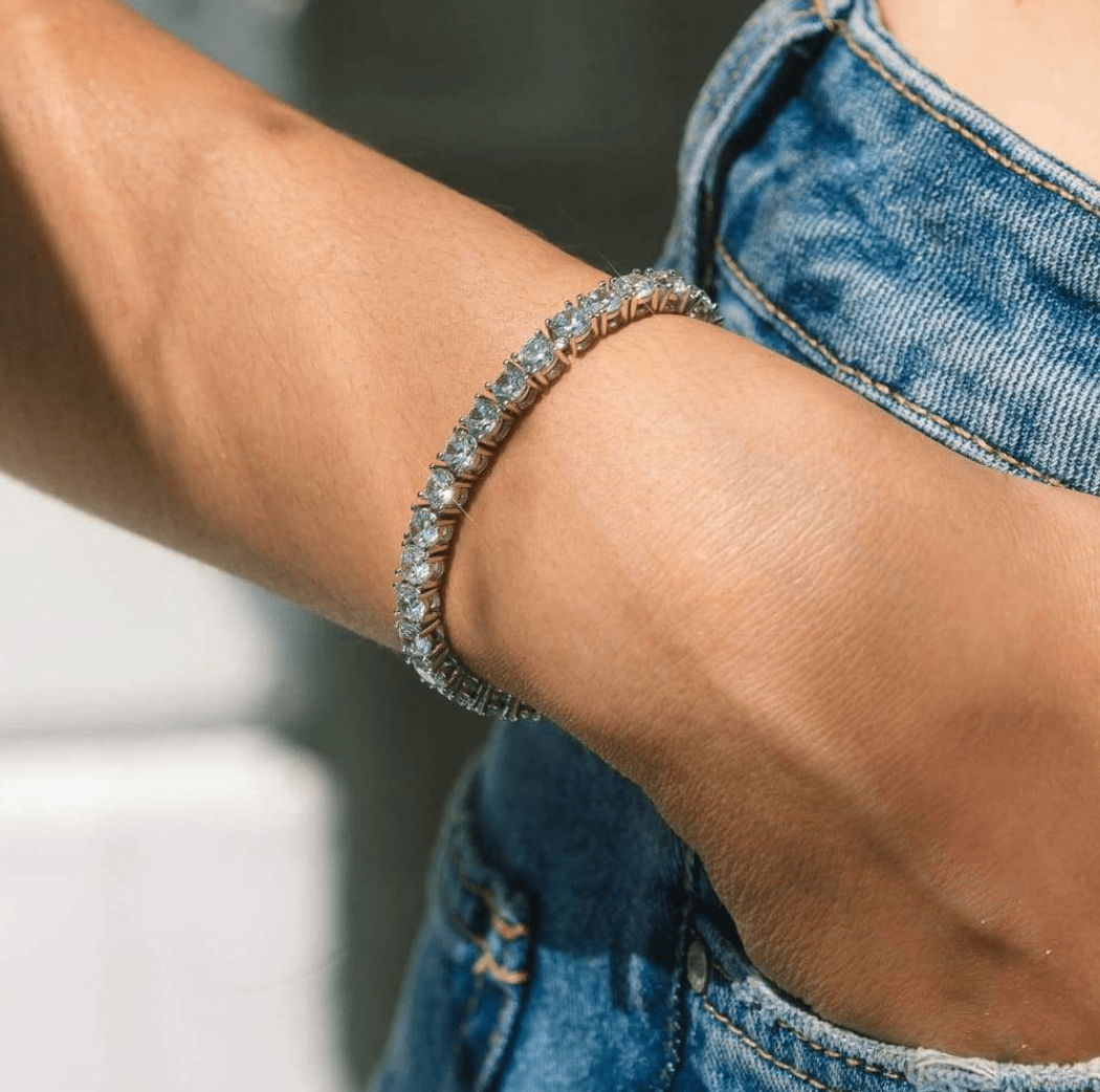 Tennis Bracelet - Silver