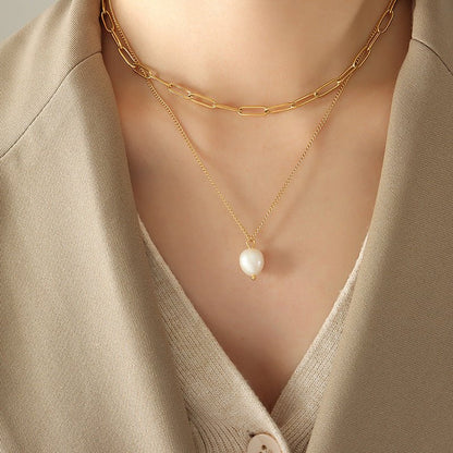 Tropica Pearl Necklace